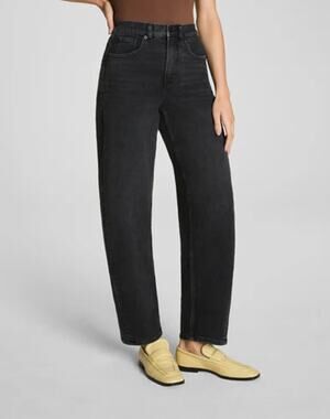 Spanx Authentic 360 Barrel Leg Jeans Carbon Size XS Petite